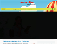 Tablet Screenshot of metropolitanpeds.com